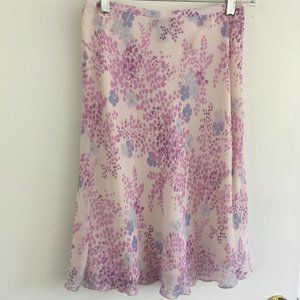 Ann Taylor silk skirt